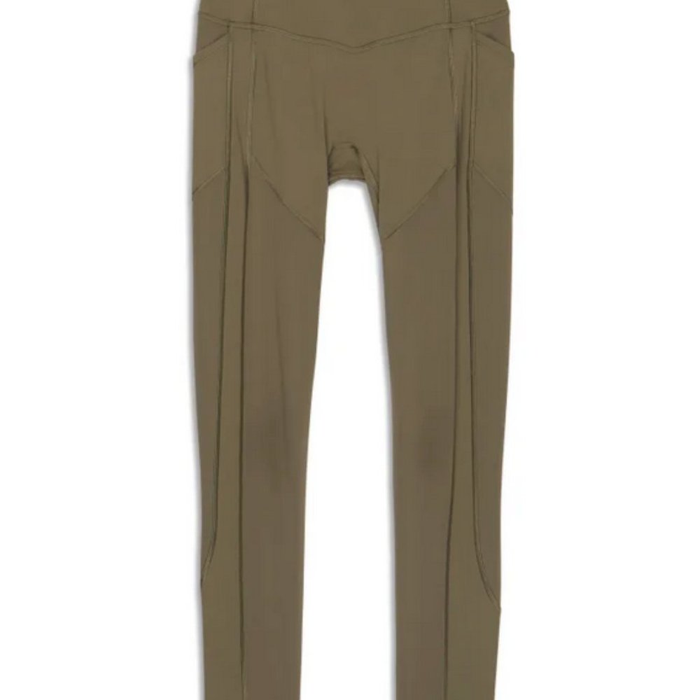 Lululemon All The Right Places - Sage - M - Cropped EUC